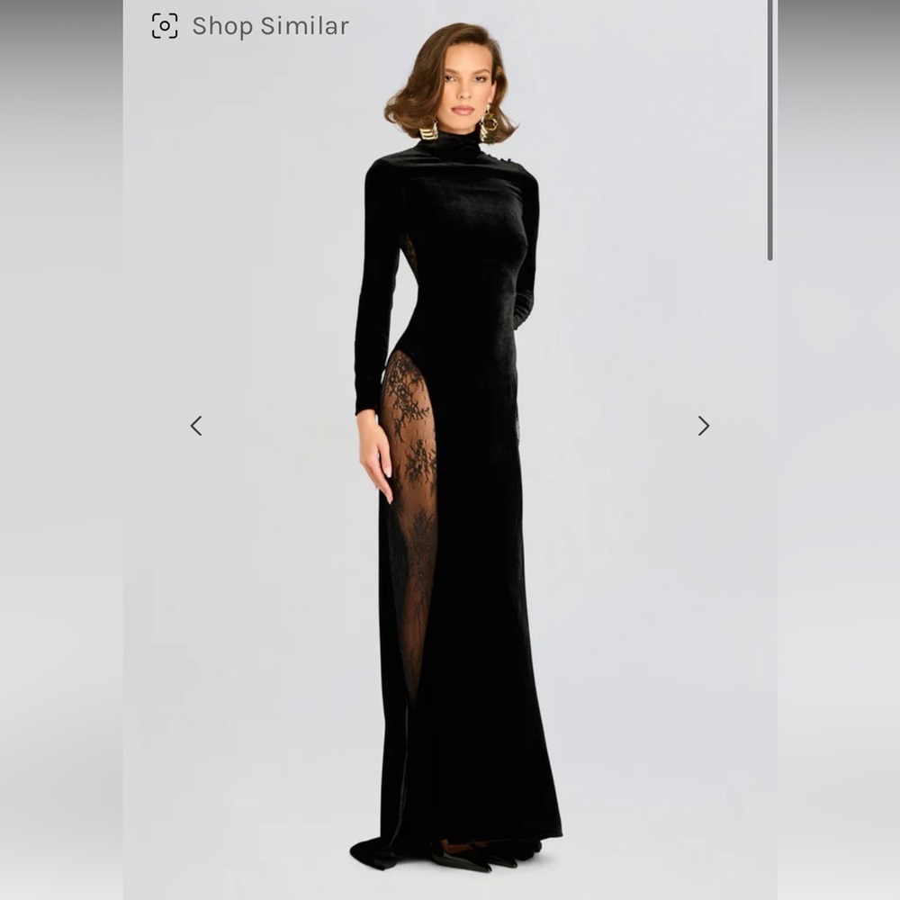 Retrofete Amor Velvet Dress XS